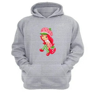 Genérico - Polerón Canguro Frutillita Gris Claro Talla Xl Unisex