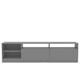 thumbnail image 2 of Rack Tv 75 Moyan 2 Puertas Gris, 2 of 7