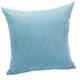 thumbnail image 4 of Funda De Almohada De Tiro Suave Funda De Cojín De Cintura De Sofá Cuadrado Azul Claro 60 X 60cm, 4 of 5