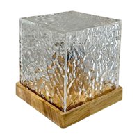 Ioensy - Lámpara De Tabla De Ondas De Agua, Accesorio De Foto, Luces Creativas Para Mesita De Noche, Mesita De Noche