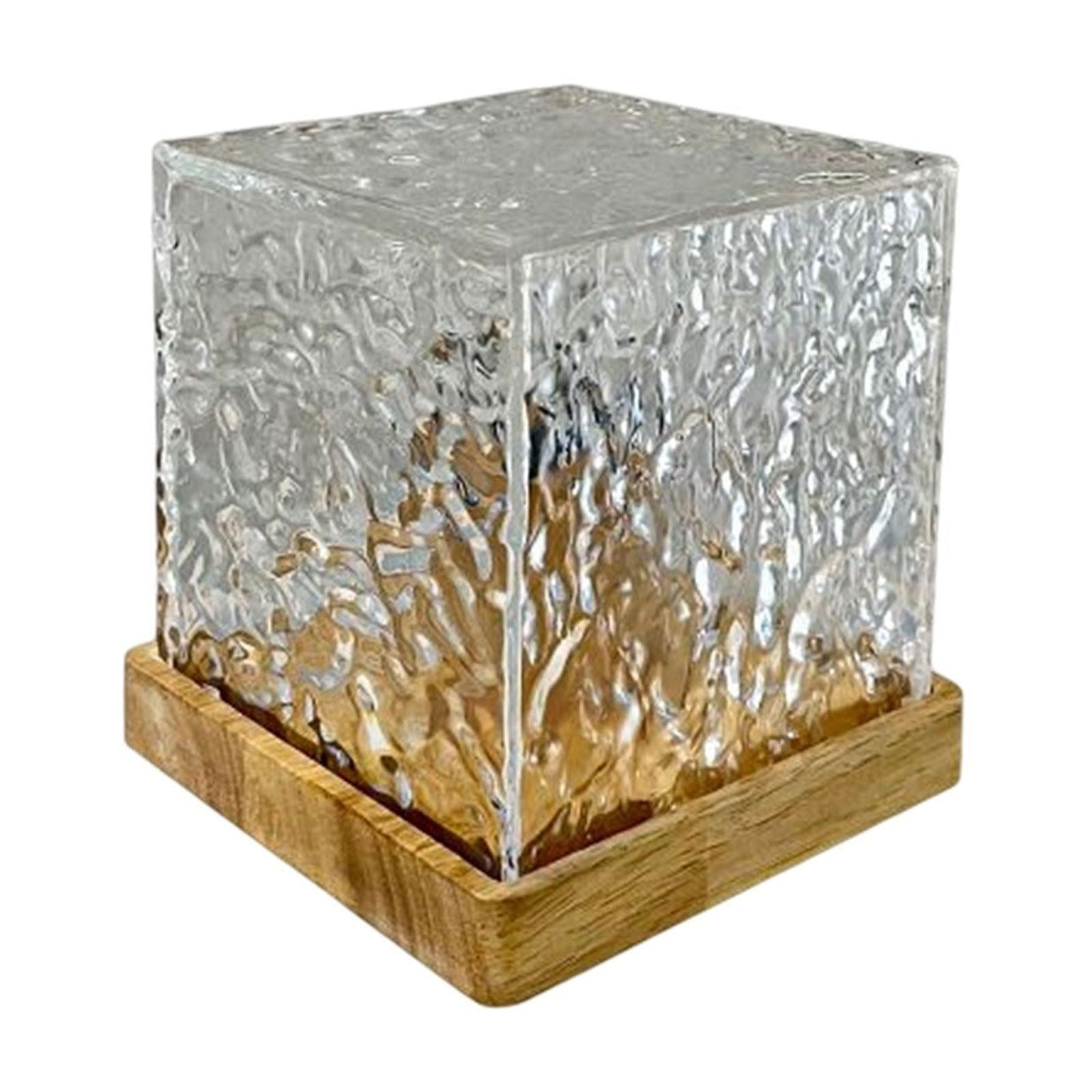 Magideal - Onda De Agua Led Luces De Noche Dormitorio Proyección Mesitas De Noche Lámpara Regalo De San Valentín Decoración De La Habitación Lámparas De Noche