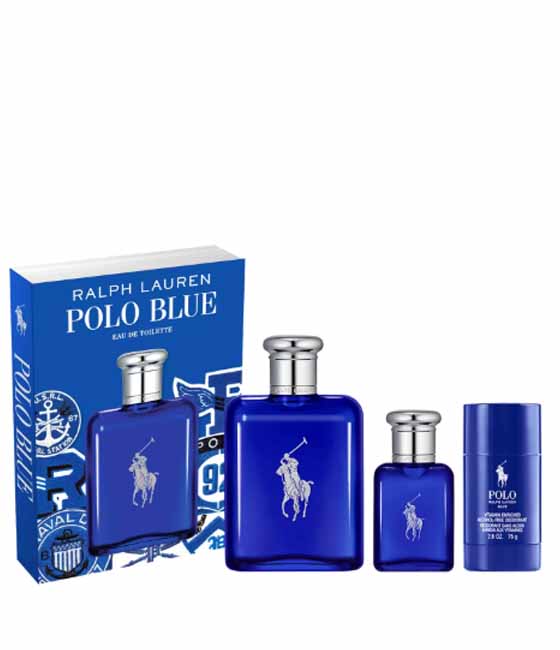 Ralph Lauren Polo Blue 125Ml+40Ml Edt Hombre Estuche