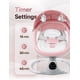 thumbnail image 4 of Columpio eléctrico MelloBubbz para bebés y niños pequeños, color rosa, 4 of 8