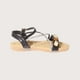 thumbnail image 4 of Sandalia Joyas Negro Vía Franca, 4 of 5
