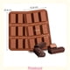 thumbnail image 3 of 4 Moldes Silicona Chocolate Molde De Silicona Barra Cereal Marrón, 3 of 9