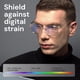 thumbnail image 5 of Gafas de bloqueo de luz azul Gaoye transparentes para computadora, 5 of 7