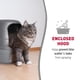 thumbnail image 5 of Liter Box Nature's Miracle con tapa abatible ovalada, plateado/gris, 5 of 7