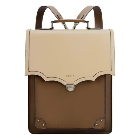 Ecosusi - Mochila Vintage Aria Para Notebook 14” - Chocolate