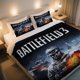 thumbnail image 1 of BATTLEFIELD 3 Duvet Cover Set Exclusive for Halloween! Vintage ThreePiece Duvet Cover Set bedding, 1 of 1