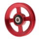 thumbnail image 5 of Polea de Cojinete, Accesorios de Gimnasio, Diámetro Interior de 10 Mm, Duradera, Mecanizado CNC, Montaje Práctico, Ajuste Universal para Máquinas de C 114 mm rojo, 5 of 5