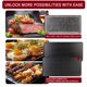 thumbnail image 4 of Parrilla de mesa Raclette Artestia 1700W con cocina a la piedra para carne, 4 of 7