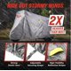 thumbnail image 4 of Cobertura para Motocicleta Badass Moto 246 cm Gris Impermeable, 4 of 9