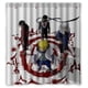 thumbnail image 1 of Cortina de ducha Naruto Hogake, juego de cortina de baño con ganchos, tamaño 66 x 72 pulgadas, 1 of 3