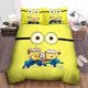 thumbnail image 1 of Minion In Despicable Me Jerry Kevin Jon Quilt Duvet Cover Set Doona Cover3-Piece Bedding Set, 1 of 5