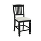 thumbnail image 1 of Taburete Tapizado Vermont Old Black 2 Unidades, 1 of 1