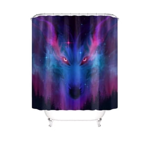 Genérico - Cortina Para Baño Con Forro De Ducha 180 Cm L45