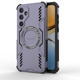 thumbnail image 3 of Funda FOXDOCK para Samsung Galaxy A55 , magnética, resistente a golpes, con soporte, unisex, carga inalámbrica, 3 of 4