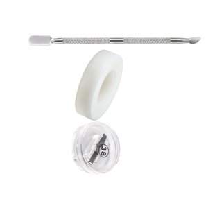 Ioensy - Herramienta De Corrección De Uñas Encarnadas Cuidado De Los Pies Reutilizable De Acero Inoxidable 38