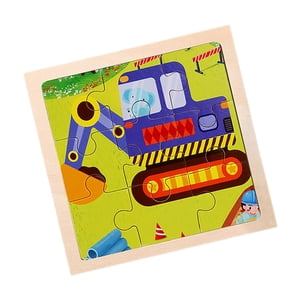 Bothyi - Rompecabezas De Madera Juguetes Educativos De Aprendizaje Temprano Para Niños Pequeños Vehículo