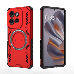 Funda Foxdock Para Motorola Edge 50 Neo 5G , Magnética, Resistente A Golpes, Con Soporte, Unisex, Carga Inalámbrica