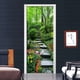 thumbnail image 1 of Murales de puerta 3D autoadhesivos, pegatinas decorativas despegables con diseño de camino de árbol verde, decoración del hogar, impermeables, papel tapiz para sala de estar, póster artístico extraíbl, 1 of 7