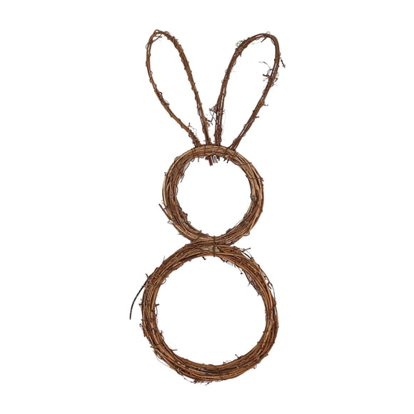Guirnalda De Corona De Conejito De Pascua Para Colgar En La Pared Para Puerta Delantera Farmhouse Garden S