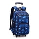 thumbnail image 1 of Kids School Bag With Wheels Rolling Backpack for Boy Wheeled School Bag 6 Wheels Trolley Bookbag Carry on Luggage with Lunch Bag, 1 of 3