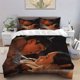 thumbnail image 1 of 3pcs Bedding Set Featuring a Tyrant Kitchen Queen And Prince Includes a Duvet Cover And Two Pillowcases, 1 of 1