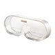 thumbnail image 5 of Caja De Cristal Transparente Para Gafas De Oficina, Caja Montada En La Pared, Gafas De Natación Con Forma, 5 of 5