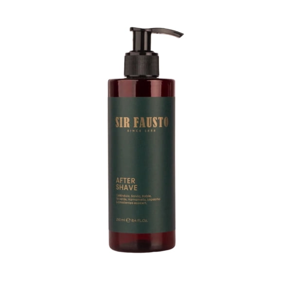 After Shave Sir Fausto 250 ml – Hidratación, frescura y reparación post-afeitado