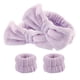 thumbnail image 1 of Puños de pulsera con diadema de 4 piezas para lavarse la cara Maquillaje para mujeres y niñas para evitar derrames de líquidos, 1 of 6
