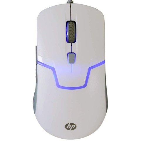 Hp - Mouse Gamer Usb Retroiluminación Rgb M100 Blanco - Ps