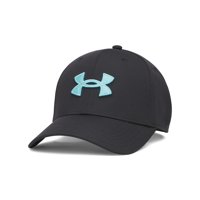 Gorra Under Armour Blitzing Stretch Fit Para Hombre, Color Negro/Azul Haze