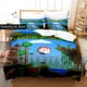 thumbnail image 1 of FashionTerraria Bedding Set Boys Girls Duvet Cover Pillowcase Bed Adult Bedroom, 1 of 5