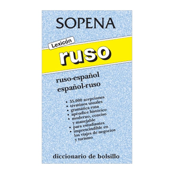 Diccionario Lexicón Ruso Español