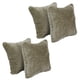 thumbnail image 1 of Almohadas Blazing Needles de piel sintética Elton Taupe, 17 cm, 4 unidades, 1 of 3