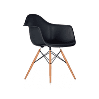 Importclick - Silla Comedor Eames Hogar Butaca Estructura Color Negro