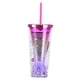 thumbnail image 3 of Glamour Tumbler Glitter Drinking Cup Botella De Agua A Prueba De Fugas Con Pajita Y Tapa Estilo B, 3 of 5