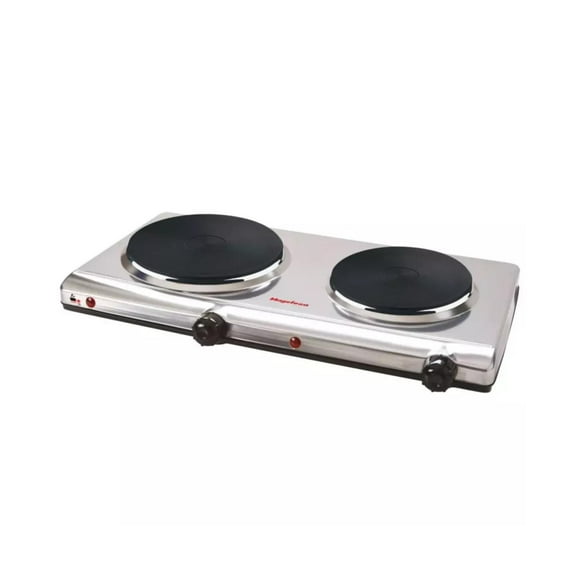 Cocina Encimera Electrica 2 Platos 22500W Dinamic Inox Duo