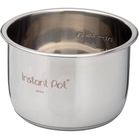 Pote de cocina Instant Pot Mini de acero inoxidable de 3 cuartos de galón