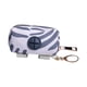 thumbnail image 2 of Dispensador De Bolsas De Basura Para Perros, Soporte Para Bolsas Para Excrementos, Para Viajes, Acampar, Caminar, Color Gris A Rayas, 2 of 5