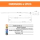 thumbnail image 4 of Luz estroboscópica Buyers Products 13 cm Rojo/Azul LED IPX8, 4 of 5