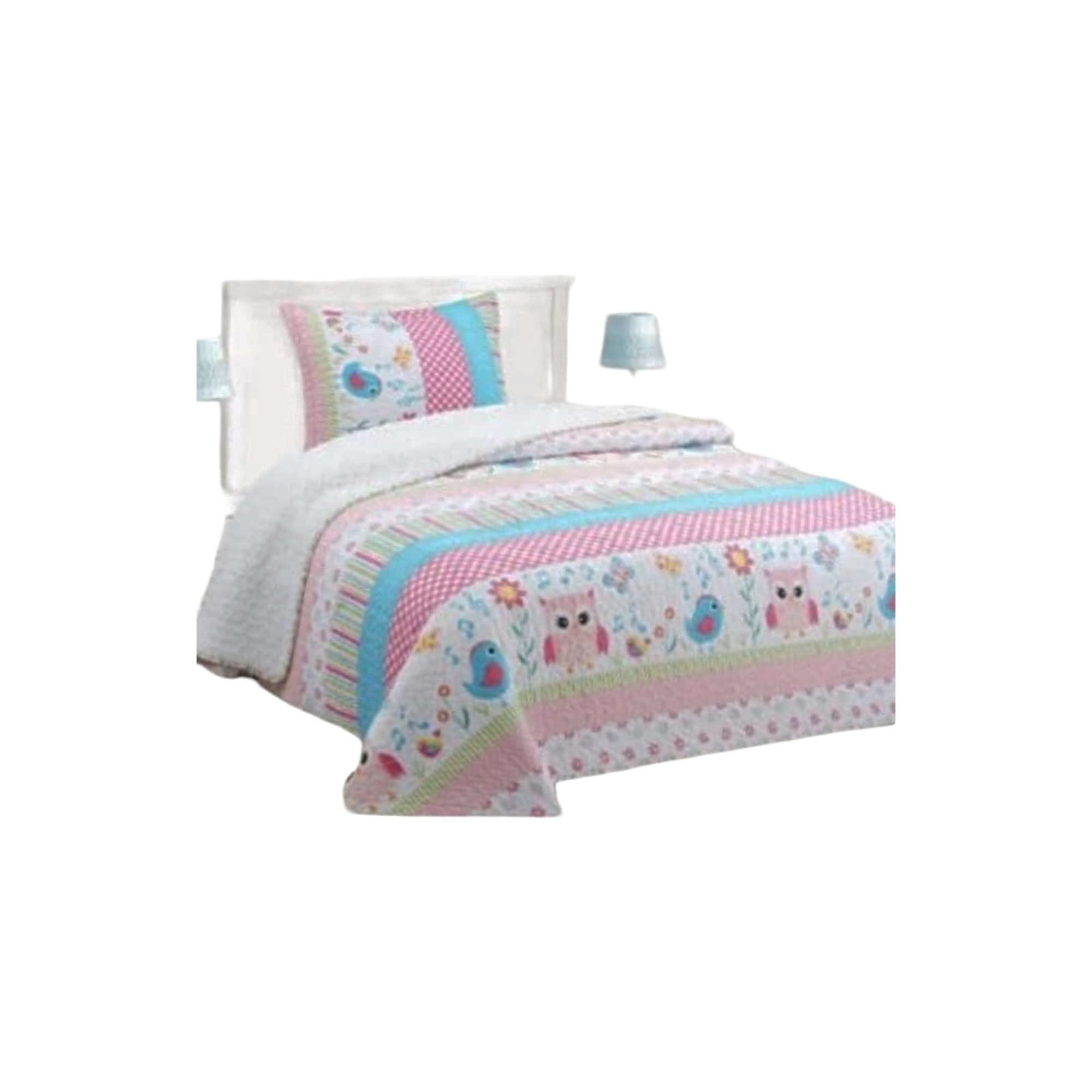 Genérico - Cubrecama Quilt Con Chiporro 1 5p H10