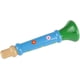 thumbnail image 1 of Juego de 2 juguetes de madera para niños, trompeta, silbato y altavoces pequeños., 1 of 7