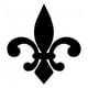 thumbnail image 1 of Decomural Fleur De Lis Tile Decorative Flower Pack WS-33353, 1 of 2