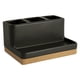 thumbnail image 1 of Organizador Vanity Better Homes Gardens Negro Mate Corcho 3 Compartimientos, 1 of 3