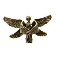 Magideal - Figuritas De Querubín De Ala, Escultura De Cobre, Estatua De Ángel Adorable, Artesanías Para Decoración De Mesa De Dormitorio, Decoración Del Hogar, R