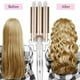 thumbnail image 3 of Rizador Pelo Triple Rizadora Ondulado Portatil Cabello Rondon, 3 of 3