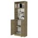 thumbnail image 4 of Biblioteca Estante 2 Puertas Melamina Fm-020c Cafe Claro, 4 of 7