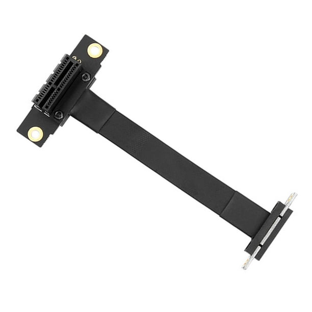 Cable de extensión PCI , x1 a x1 x4, Cable de extensión x1 Cable de tarjeta de expansión, extensor para tarjeta inalámbrica - 10CM